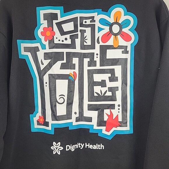 Arizona Coyotes Los Yotes XL Black NHL SGA Sweatshirt Jersey Sugar Skull Kachina - Picture 3 of 9